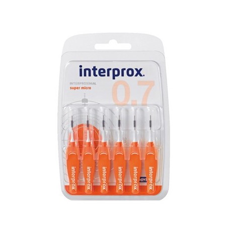 CEPILLO DENTAL INTERPROXIMAL INTERPROX SUPER MICRO 6 U