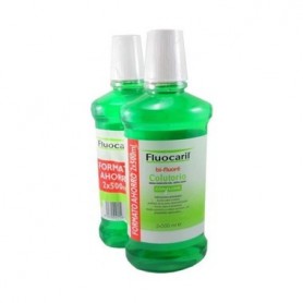 FLUOCARIL BI-FLUORE COLUTORIO CON FLUOR PACK 500 ML 2U