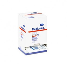 MEDICOMP COMPRESAS NON WOVEN APOSITO ESTERIL 10 X 20 CM 25 SOBRES 2 U