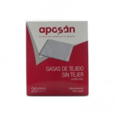 APOSAN GASA ESTERIL TEJIDO SIN TEJER 10 CM X 10 CM 20 GASAS (2