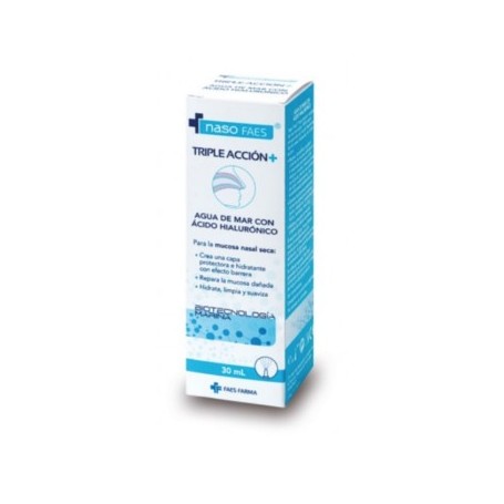 NASO FAES TRIPLE ACCION+ LIMPIEZA NASAL 30 ML