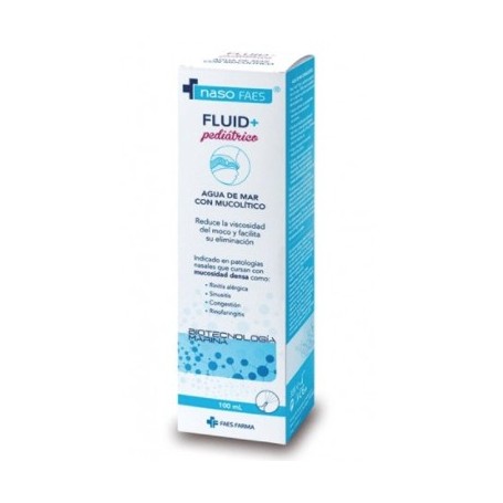 NASO FAES FLUID+ PEDIATRICO LIMPIEZA NASAL 100 ML