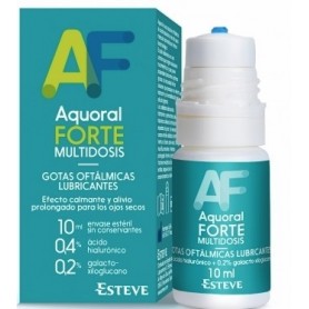 AQUORAL FORTE MULTIDOSIS GOTAS OFTALMICAS LUBRICANTES ESTERILES