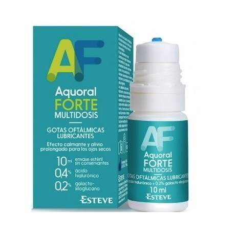 AQUORAL FORTE MULTIDOSIS GOTAS OFTALMICAS LUBRICANTES ESTERILES