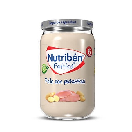 NUTRIBEN POLLO CON PATATITAS POTITO 235 G