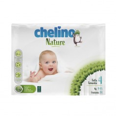 PAÑAL INFANTIL CHELINO NATURE T - 4 34 U