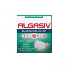 ALGASIV ALMOHADILLAS ADHESIVAS PROTESIS 18 U SUPERIOR